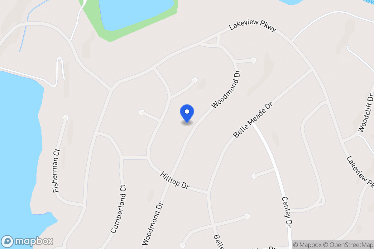 Map of 5259 Woodmond Dr