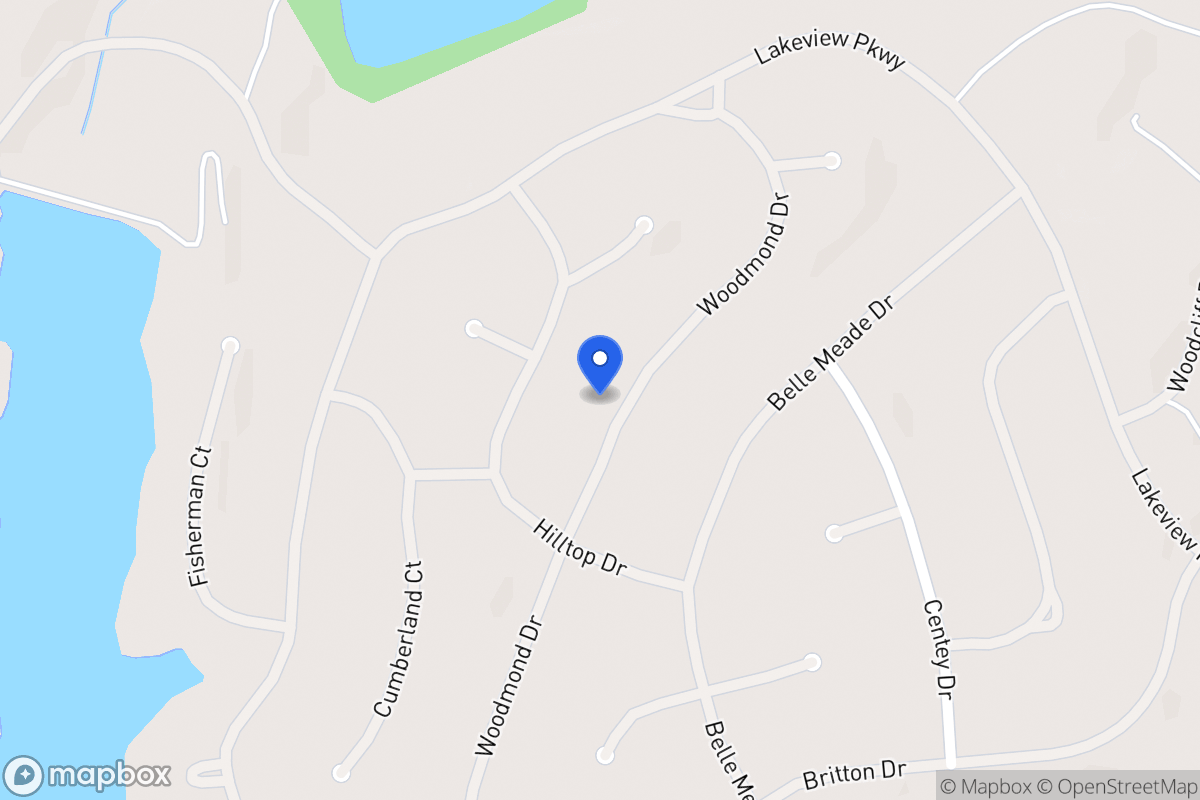 Map of 5260 Woodmond Dr
