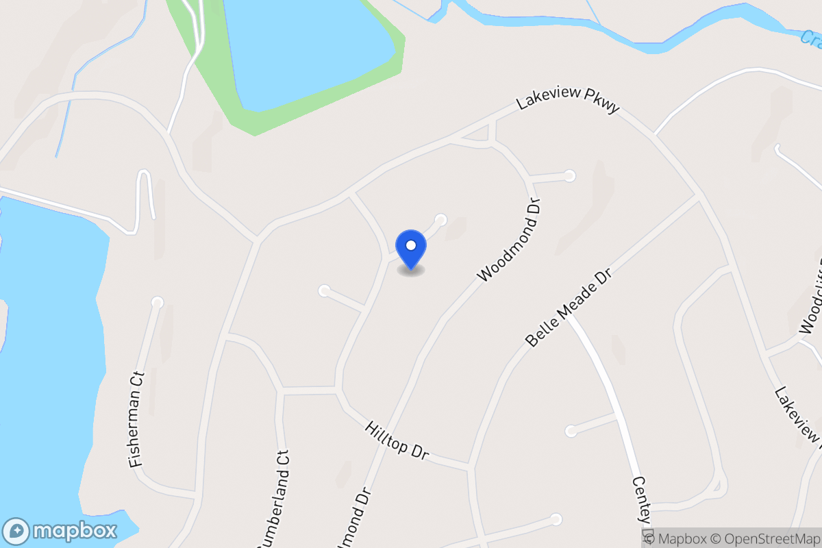 Map of 5273 Crockett Ct