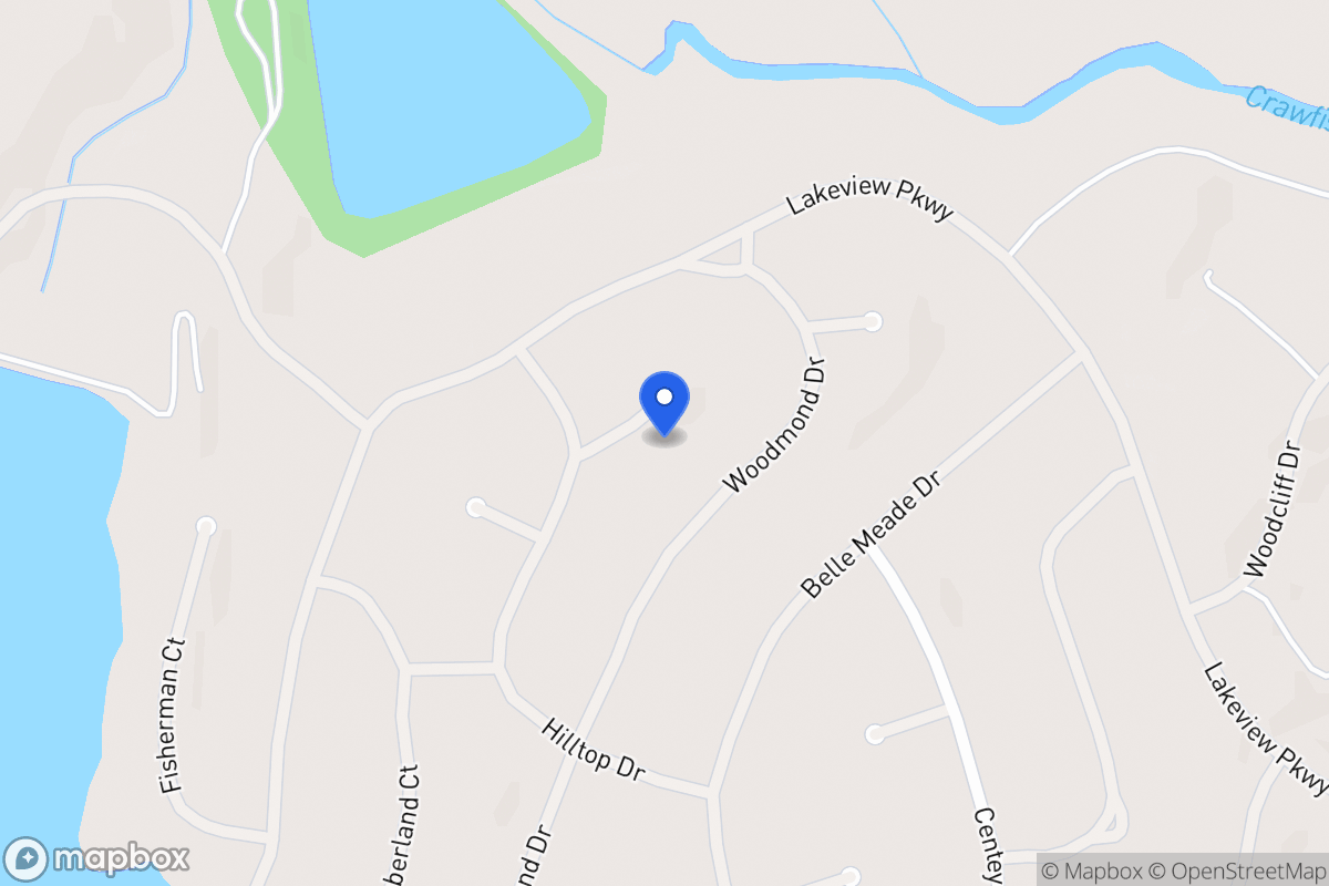 Map of 5275 Crockett Ct