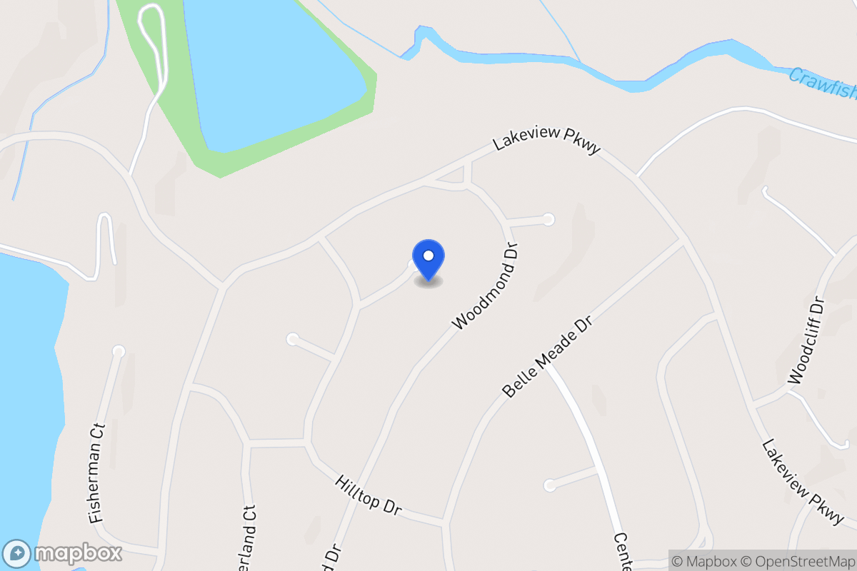 Map of 5276 Crockett Ct
