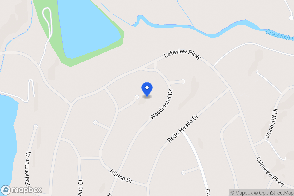 Map of 5277 Crockett Ct