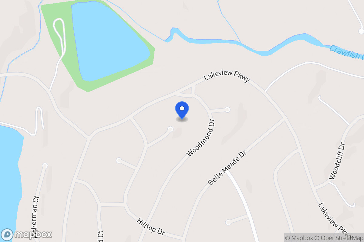 Map of 5278 Crockett Ct