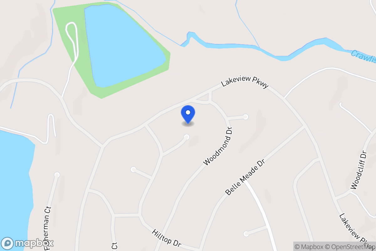 Map of 5279 Crockett Ct