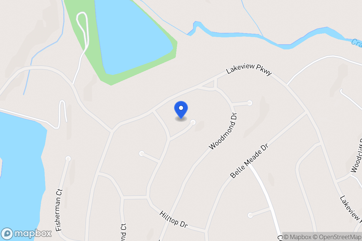 Map of 5281 Crockett Ct