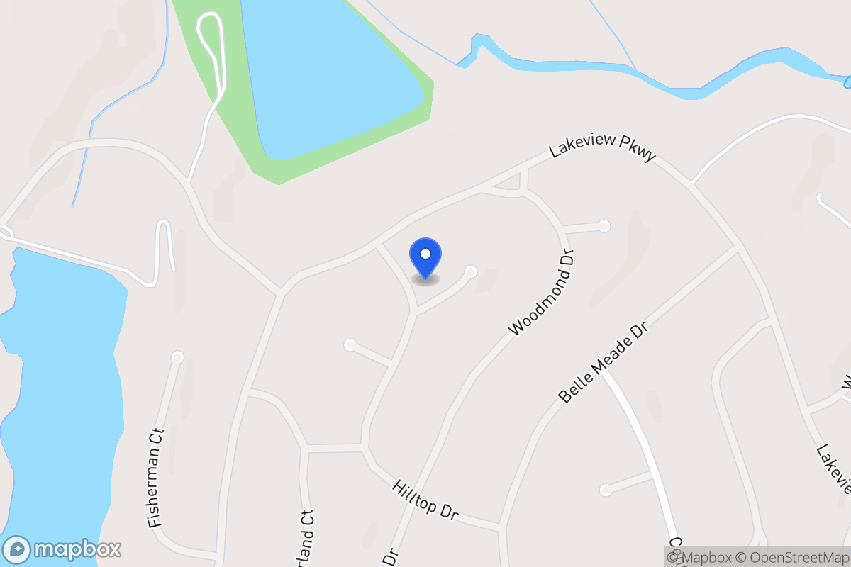 Map of 5282 Crockett Ct