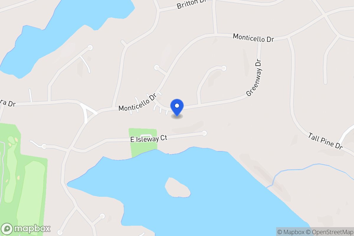 Map of 5285 Greenway Dr
