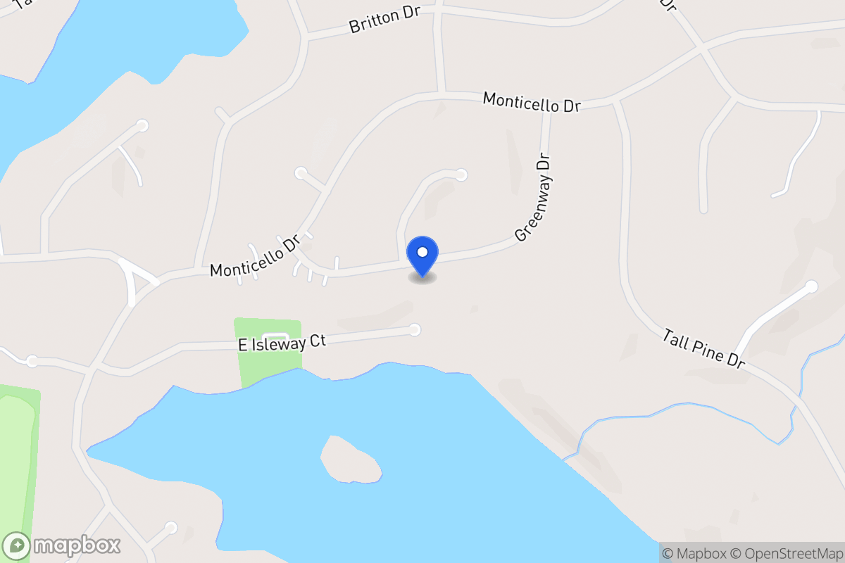 Map of 5289 Greenway Dr