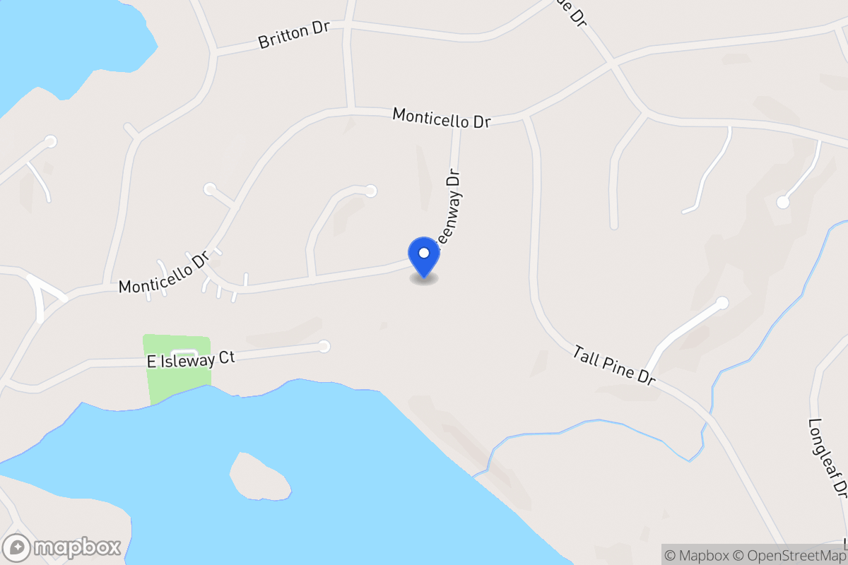 Map of 5294 Greenway Dr
