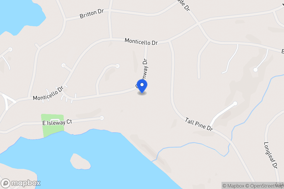 Map of 5295 Greenway Dr
