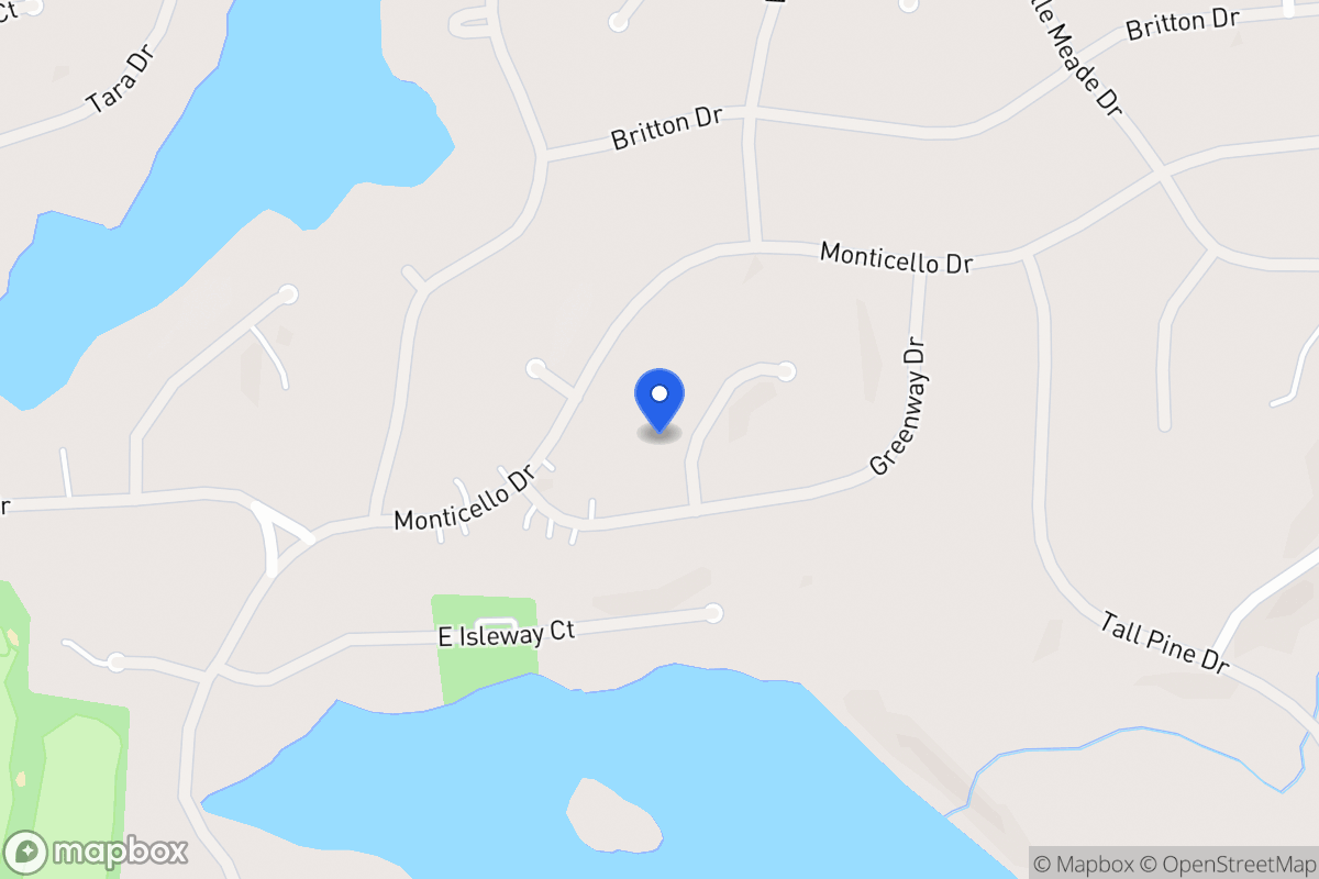 Map of 5306 Woodmere Ct