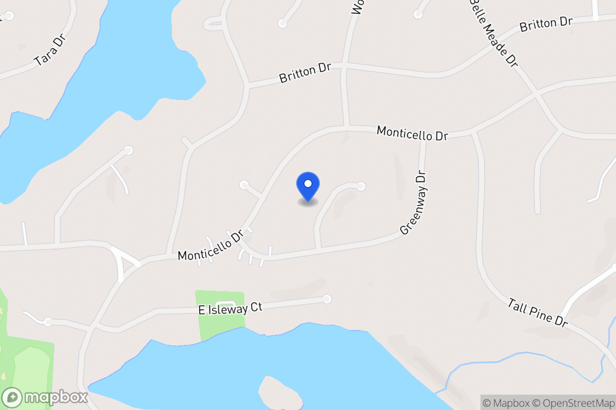 Map of 5307 Woodmere Ct