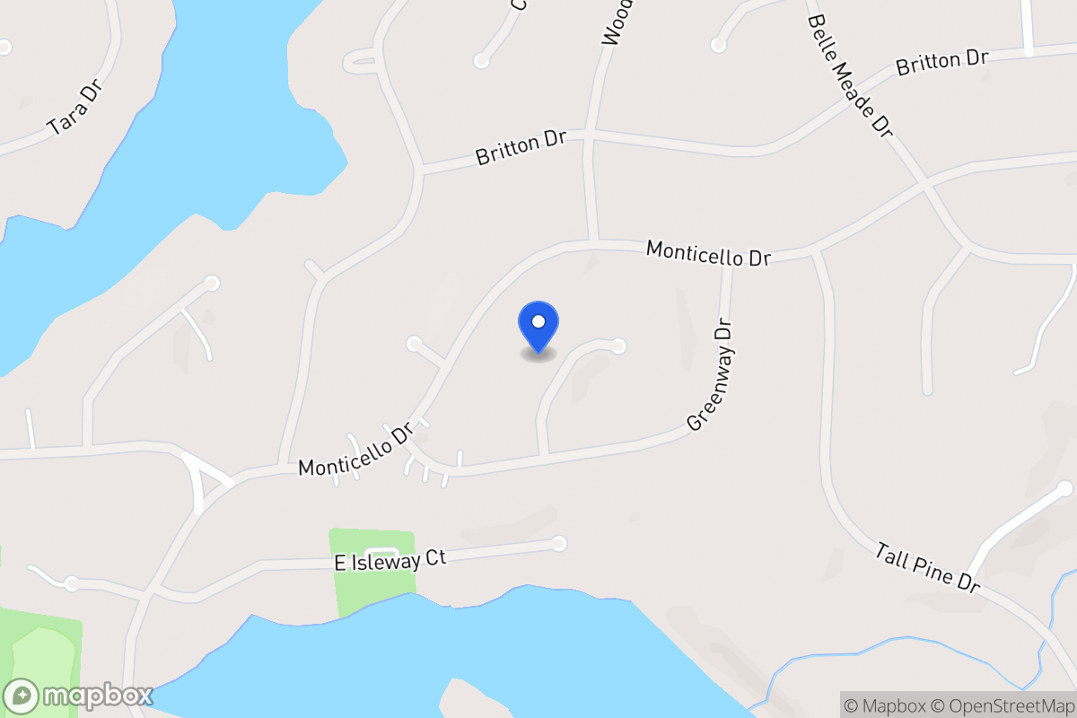 Map of 5308 Woodmere Ct