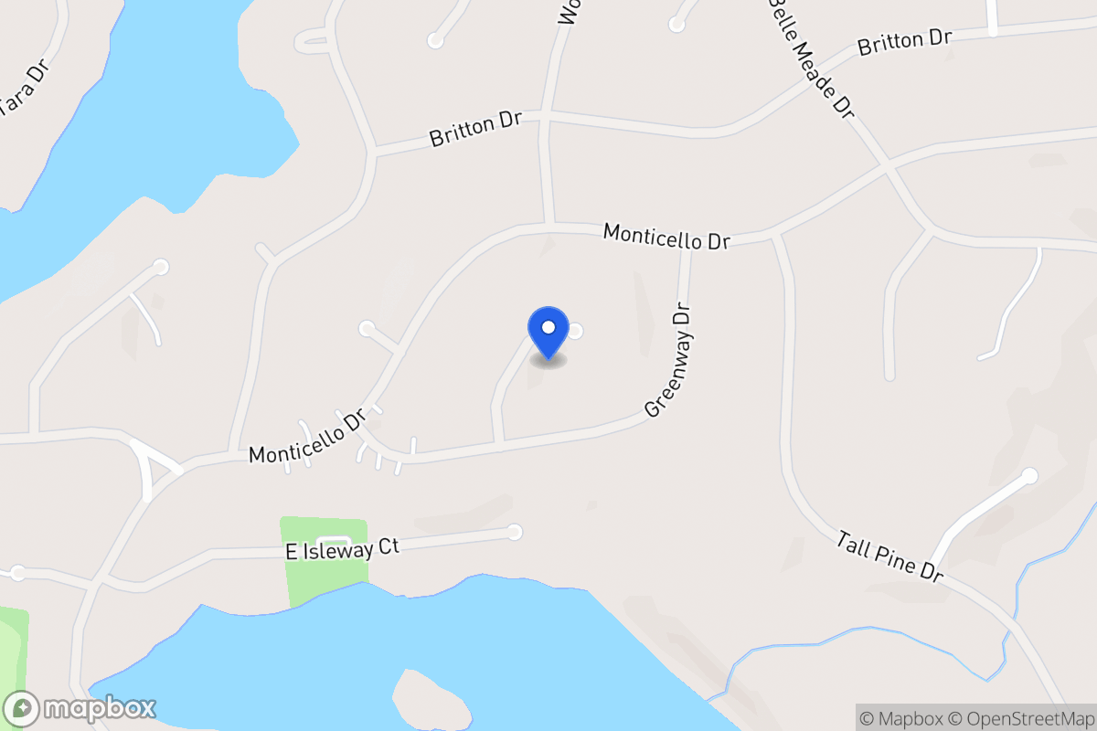 Map of 5316 Woodmere Ct