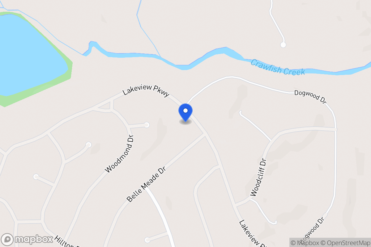 Map of 5438 Lakeview Pkwy
