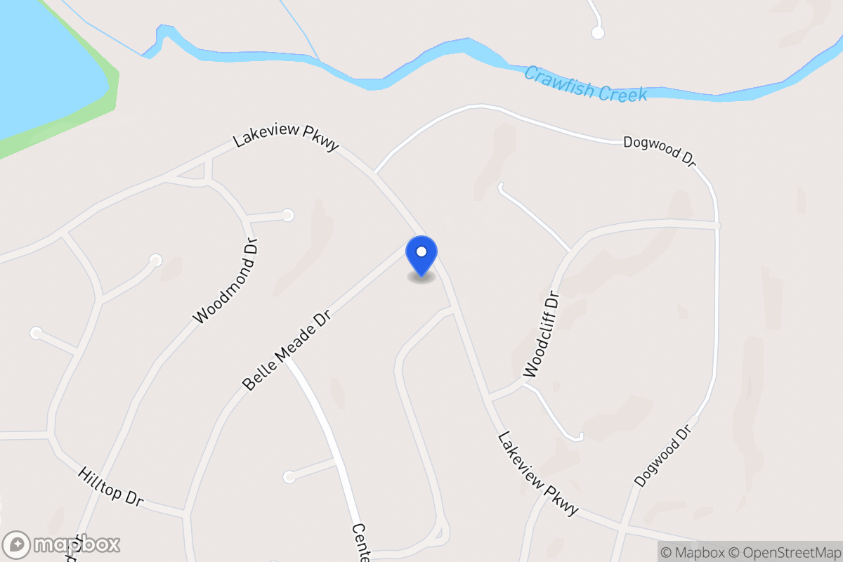 Map of 5439 Lakeview Pkwy