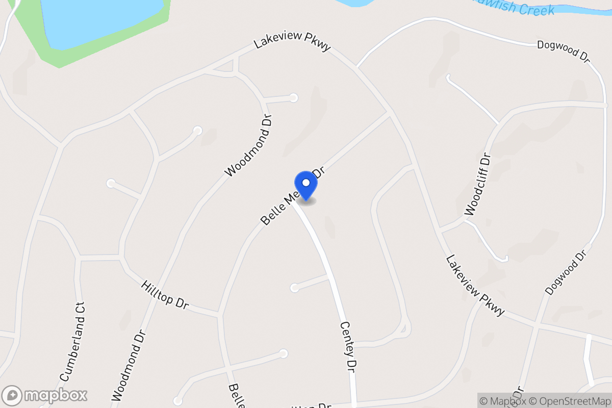 Map of 5447 Centry Dr