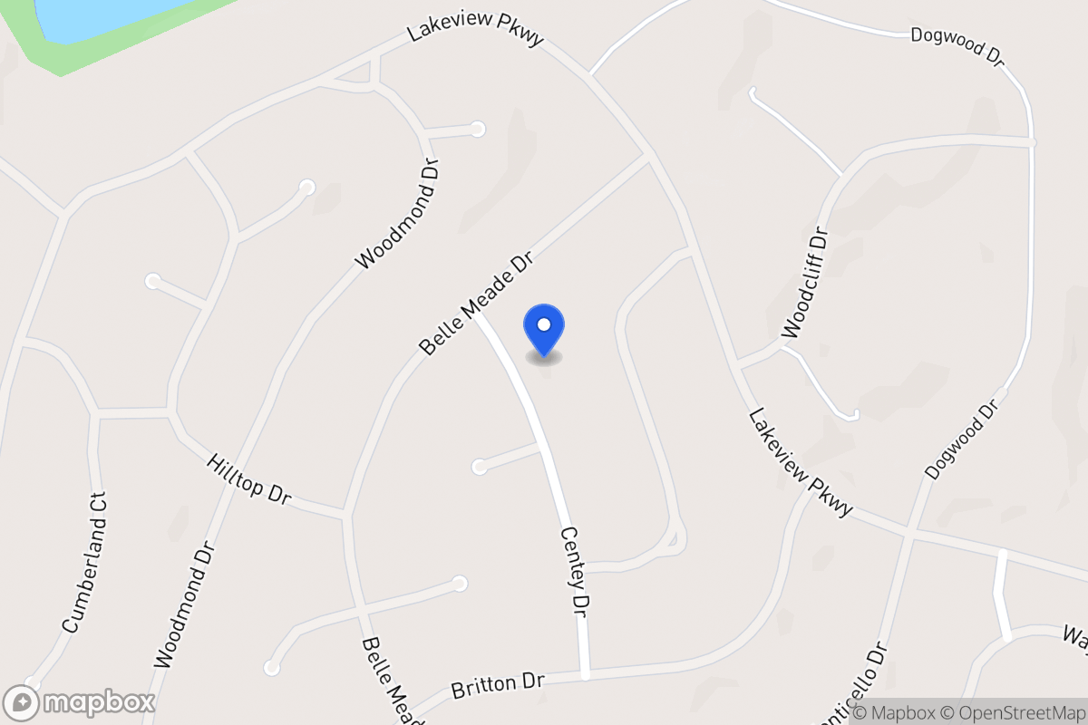 Map of 5449 Centry Dr