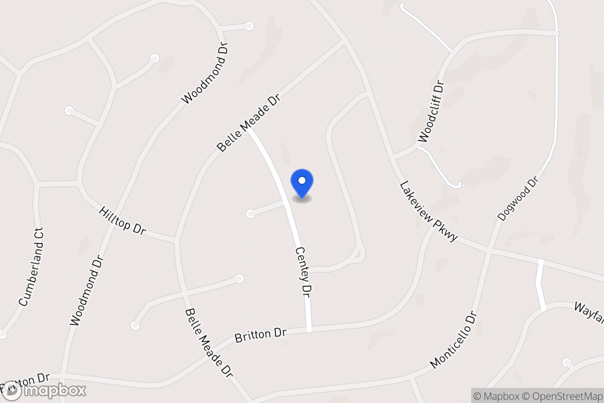 Map of 5452 Centry Dr