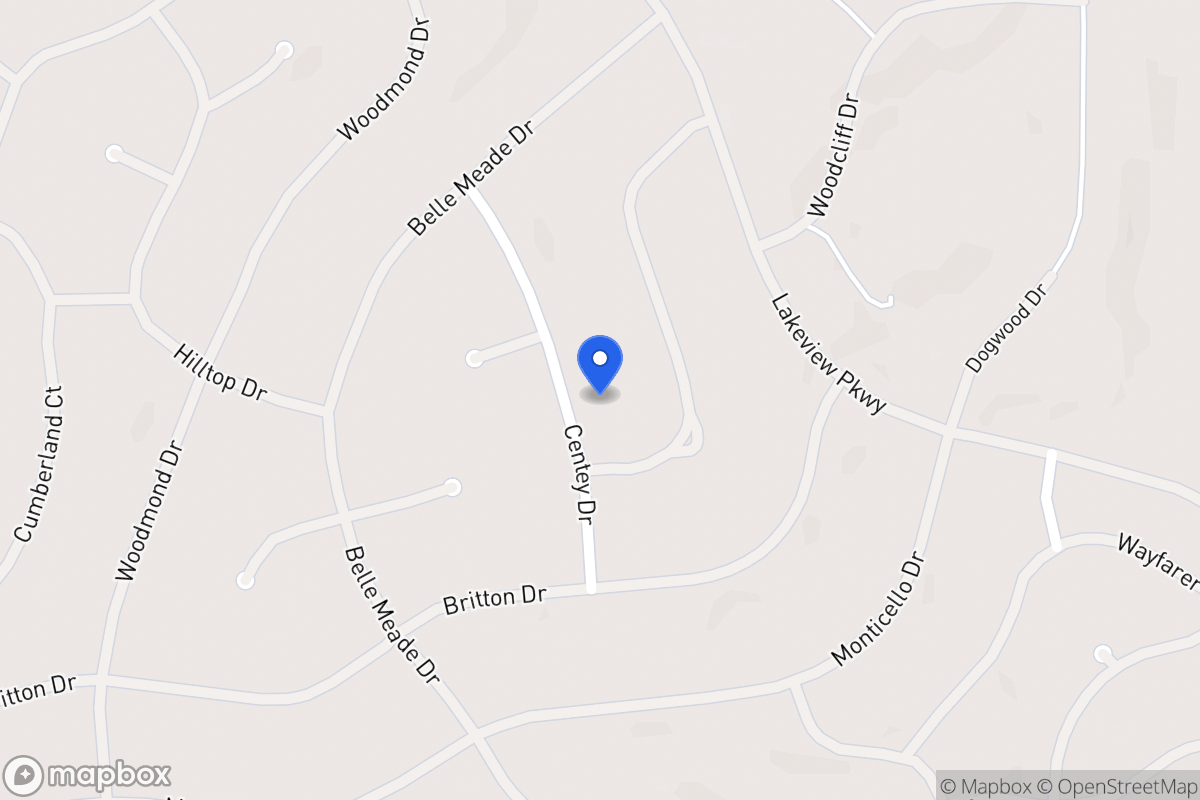 Map of 5455 Centry Dr
