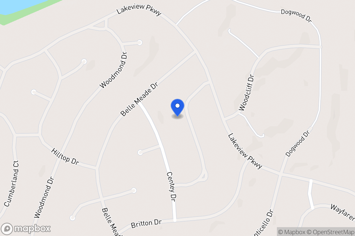 Map of 5464 Southern Dr