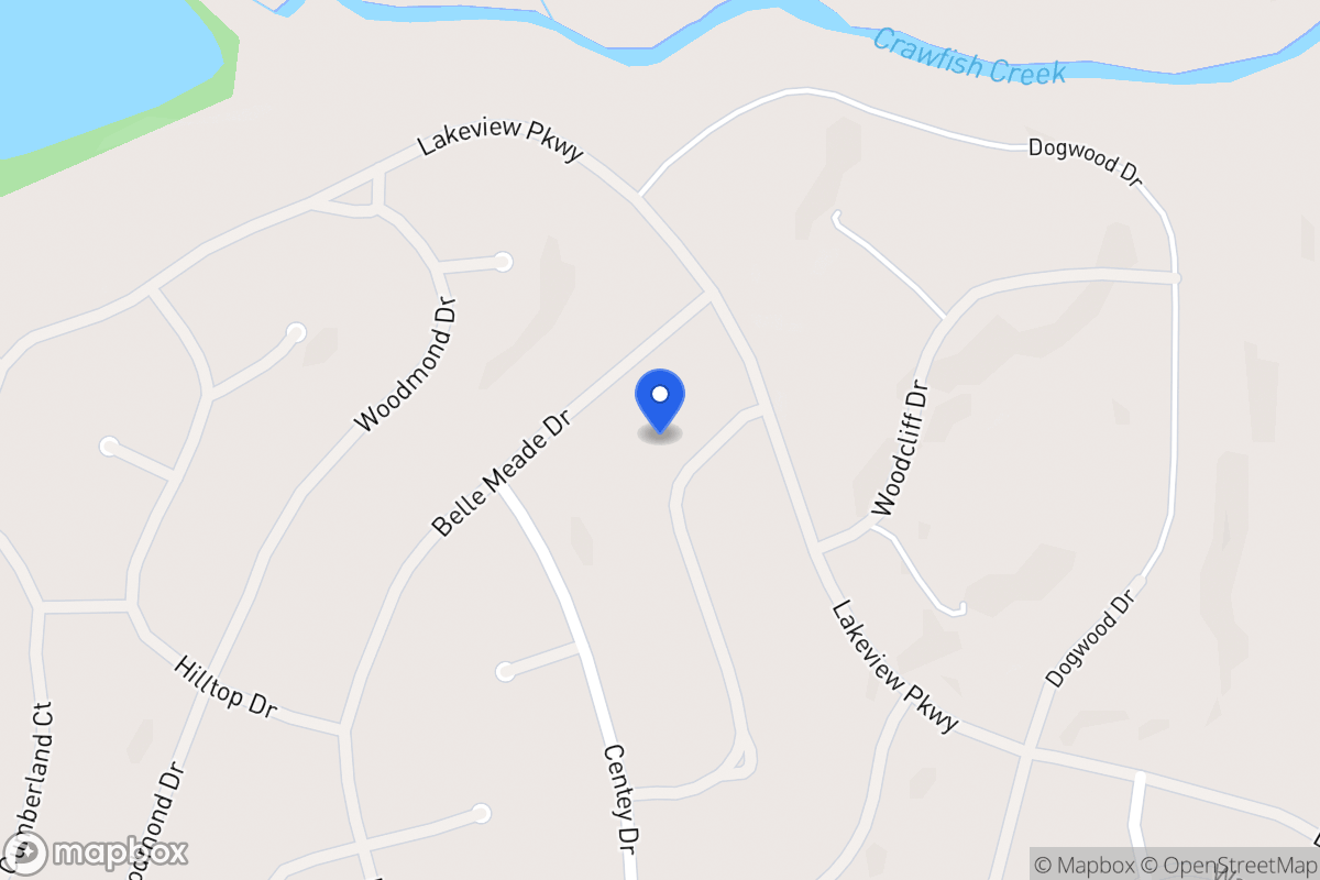Map of 5468 Southern Dr