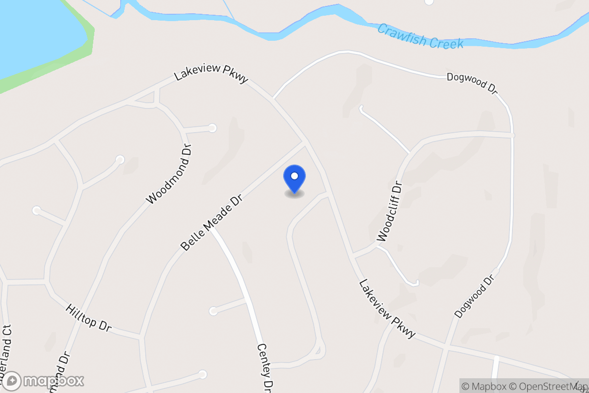 Map of 5469 Southern Dr