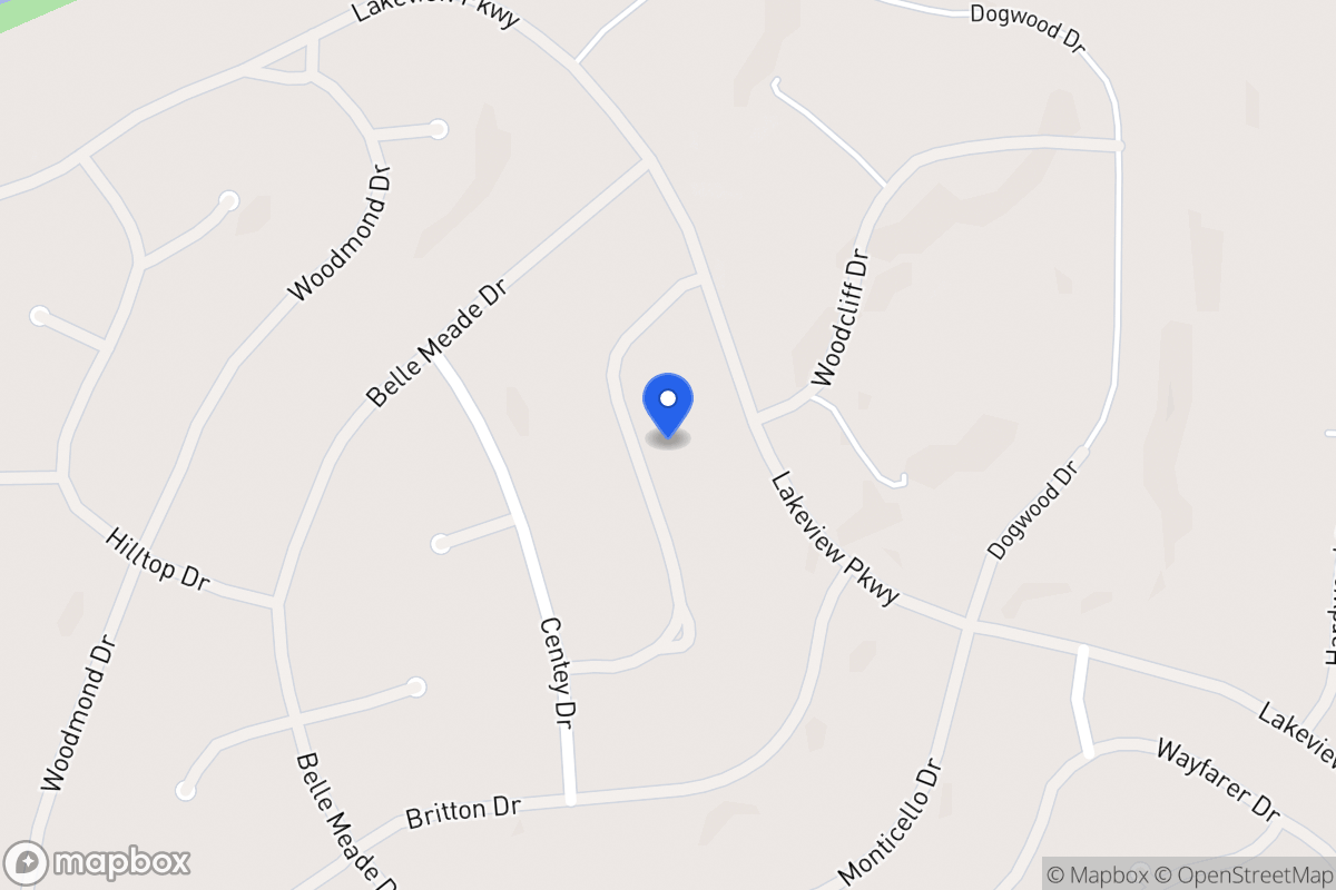 Map of 5475 Southern Dr
