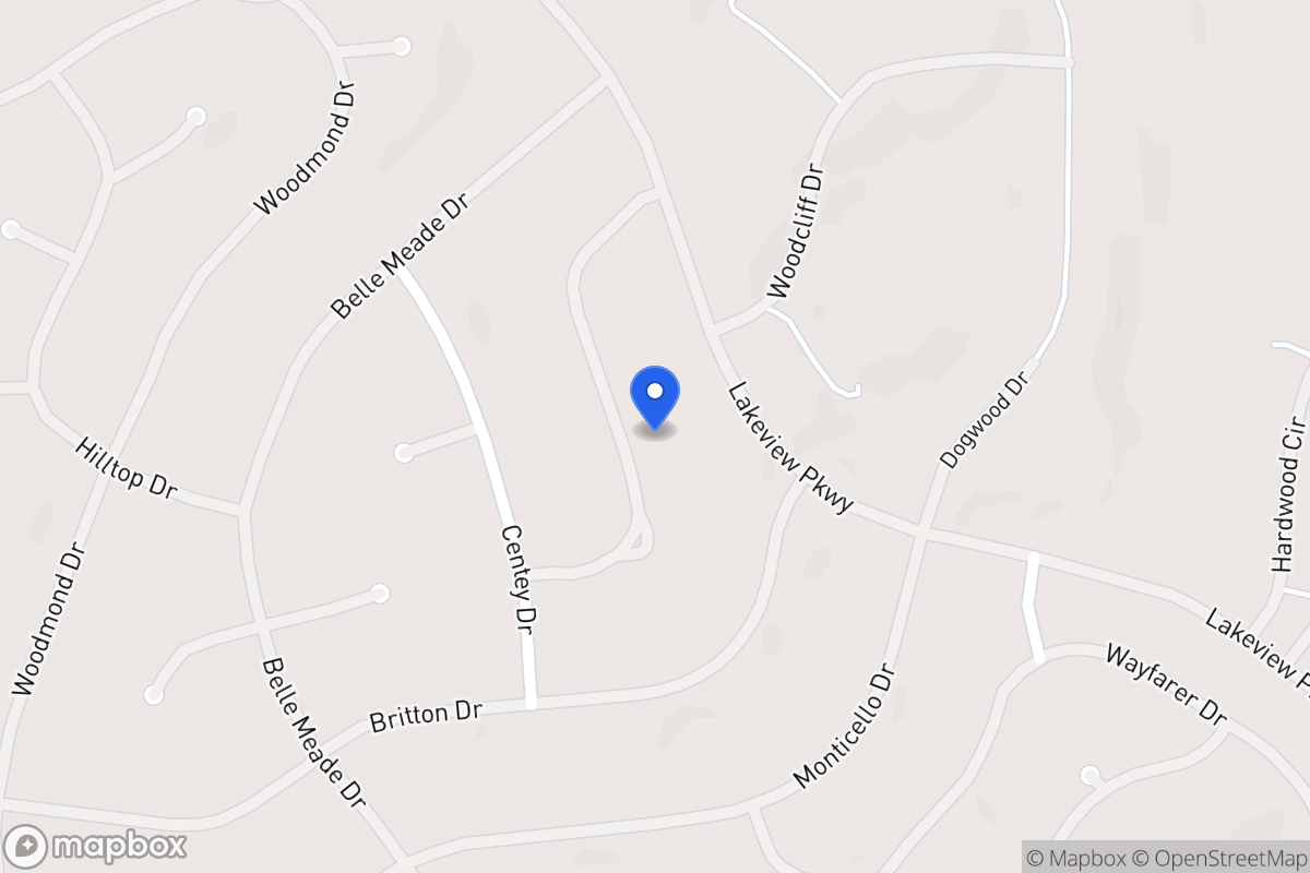 Map of 5478 Southern Dr