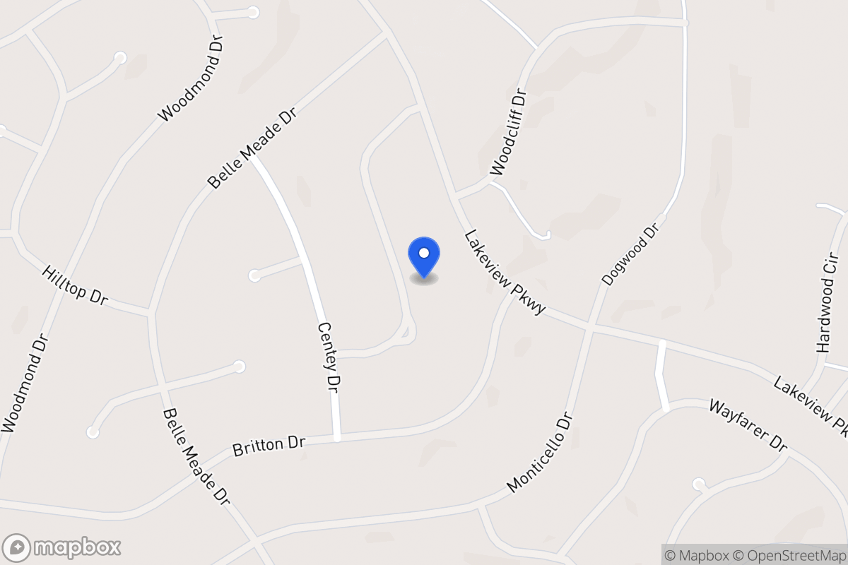 Map of 5479 Southern Dr
