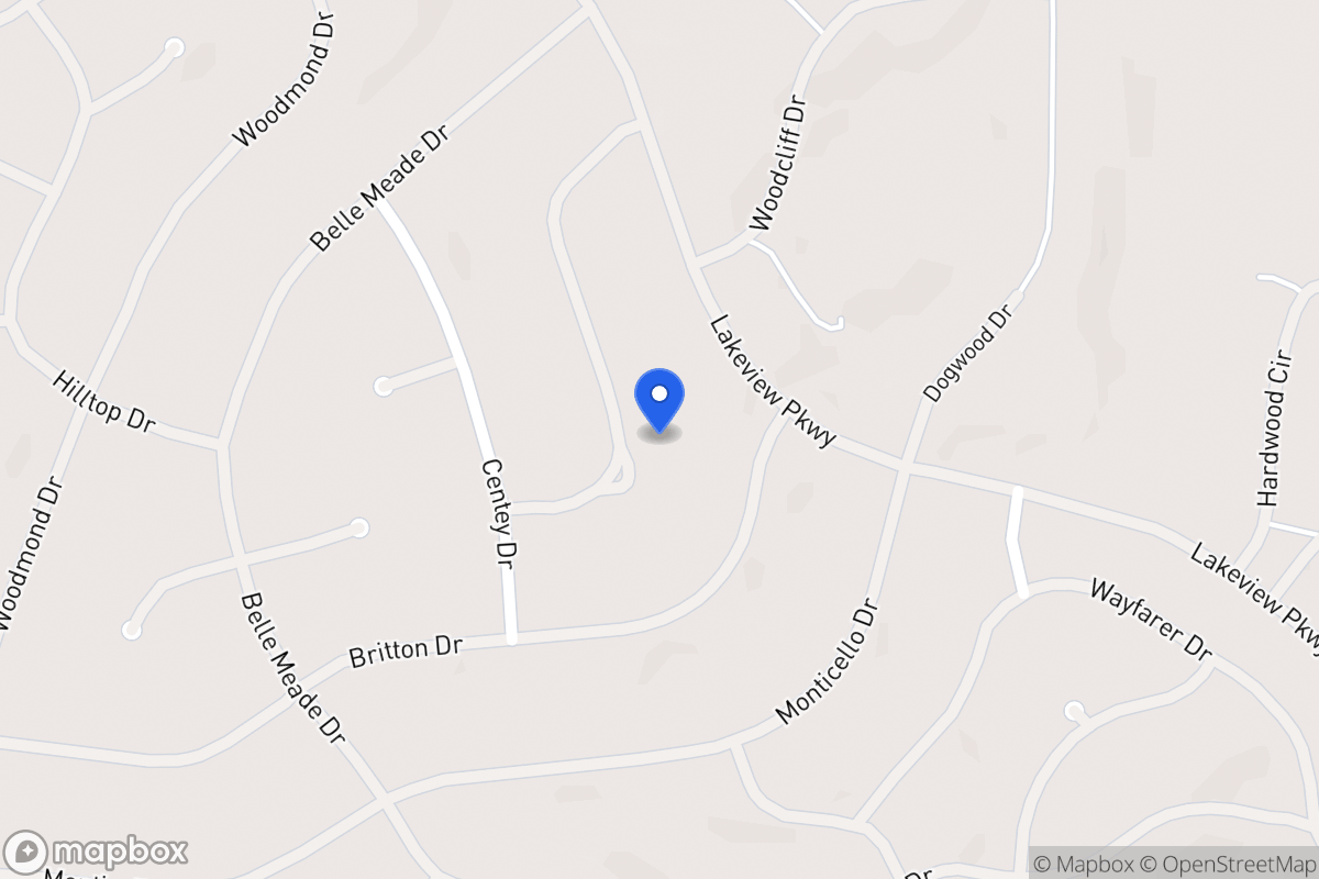 Map of 5480 Southern Dr