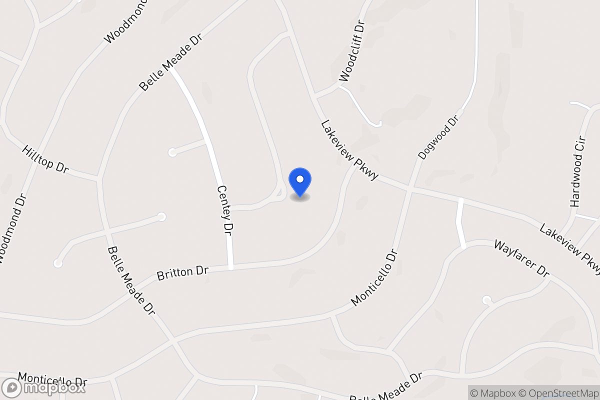 Map of 5482 Southern Dr