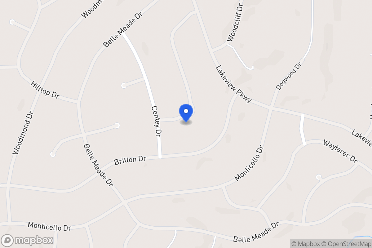 Map of 5484 Southern Dr