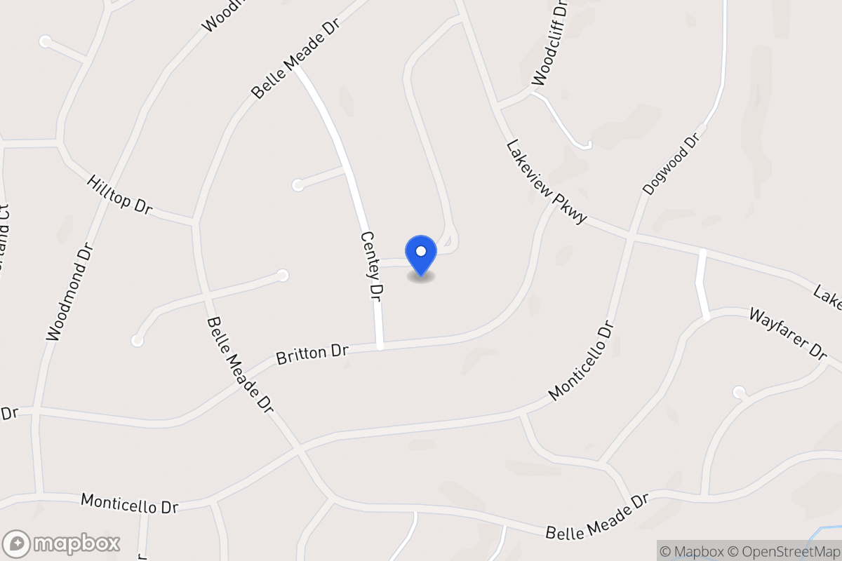 Map of 5485 Southern Dr
