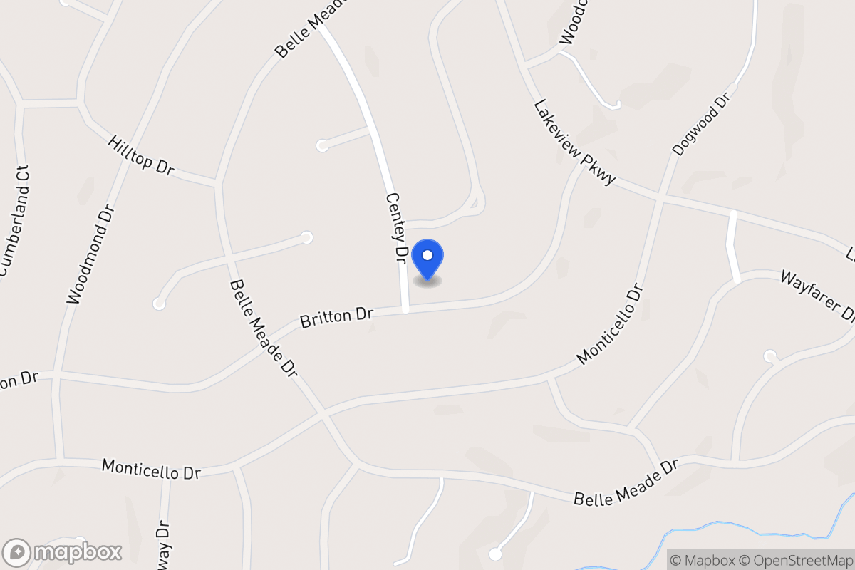 Map of 5487 Centry Dr