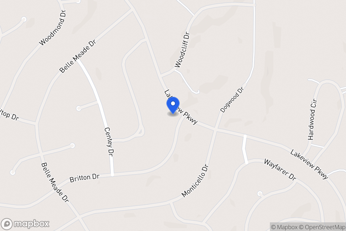 Map of 5497 Lakeview Pkwy