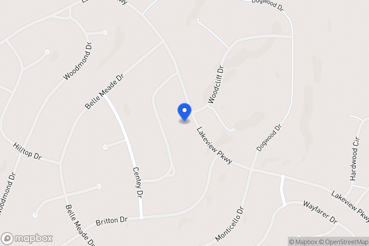 Map of 5501 Lakeview Pkwy