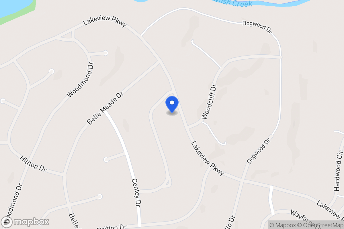 Map of 5504 Lakeview Pkwy