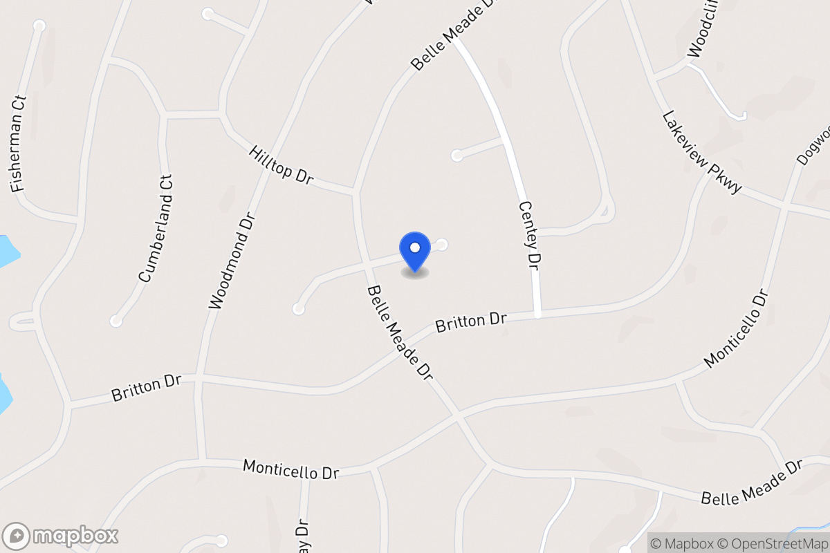 Map of 5506 E Stoneway Ct