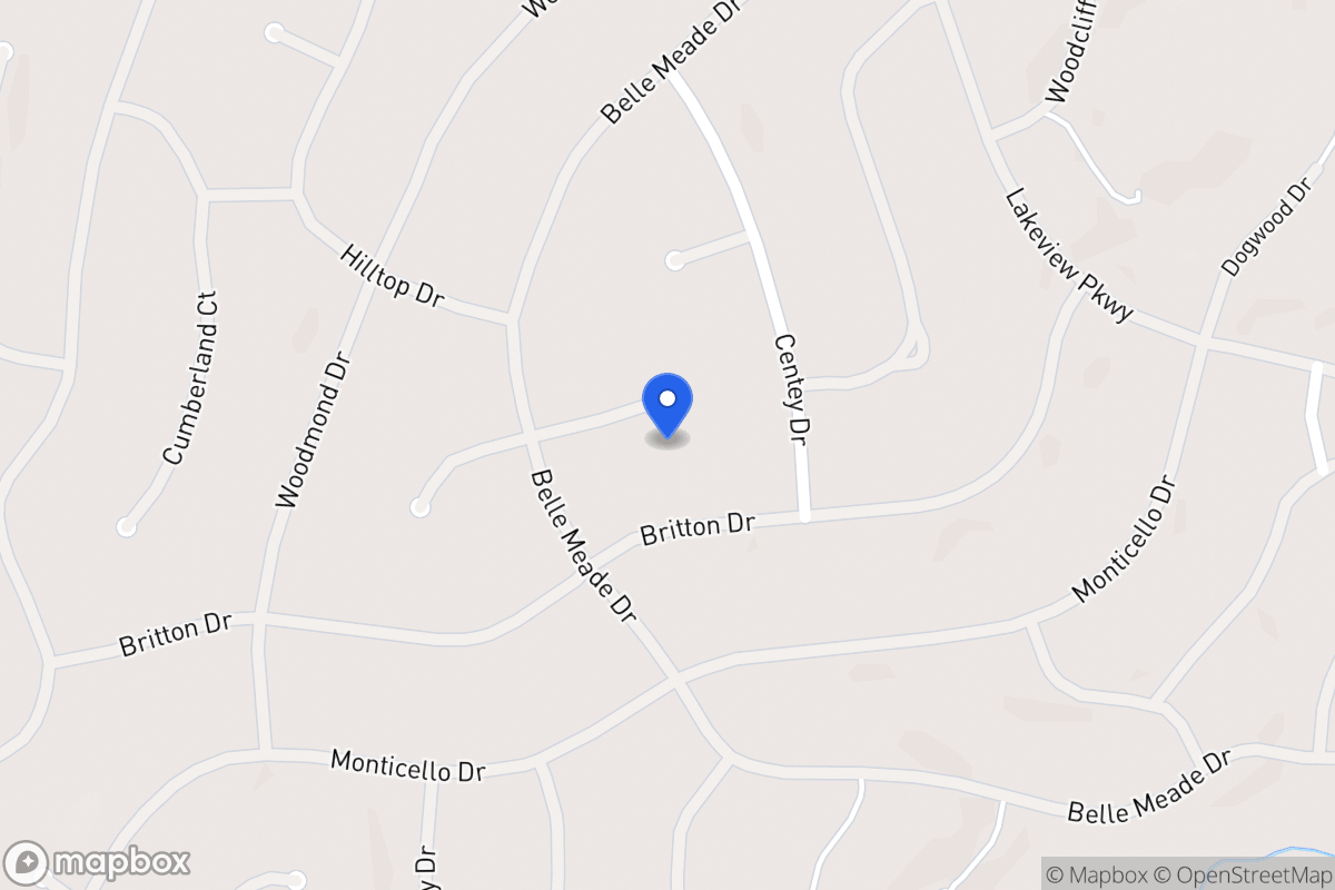 Map of 5508 E Stoneway Ct