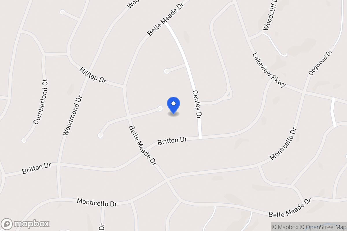 Map of 5509 E Stoneway Ct