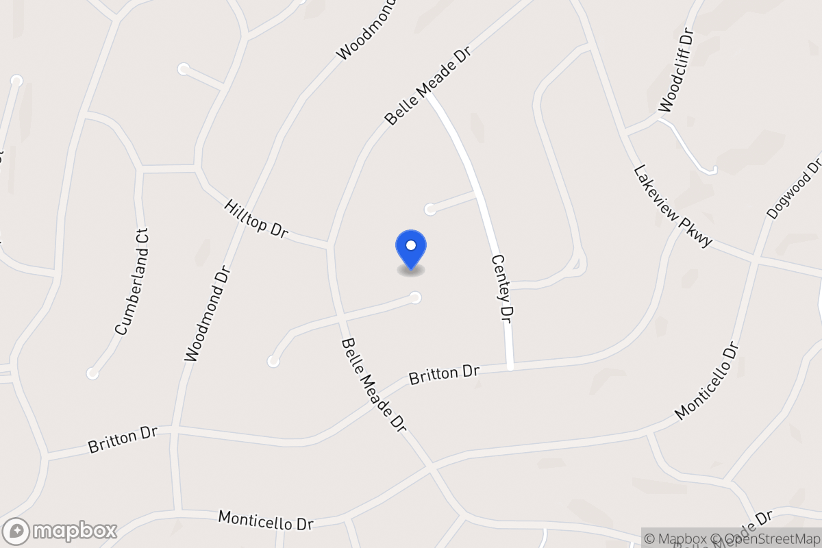 Map of 5512 E Stoneway Ct