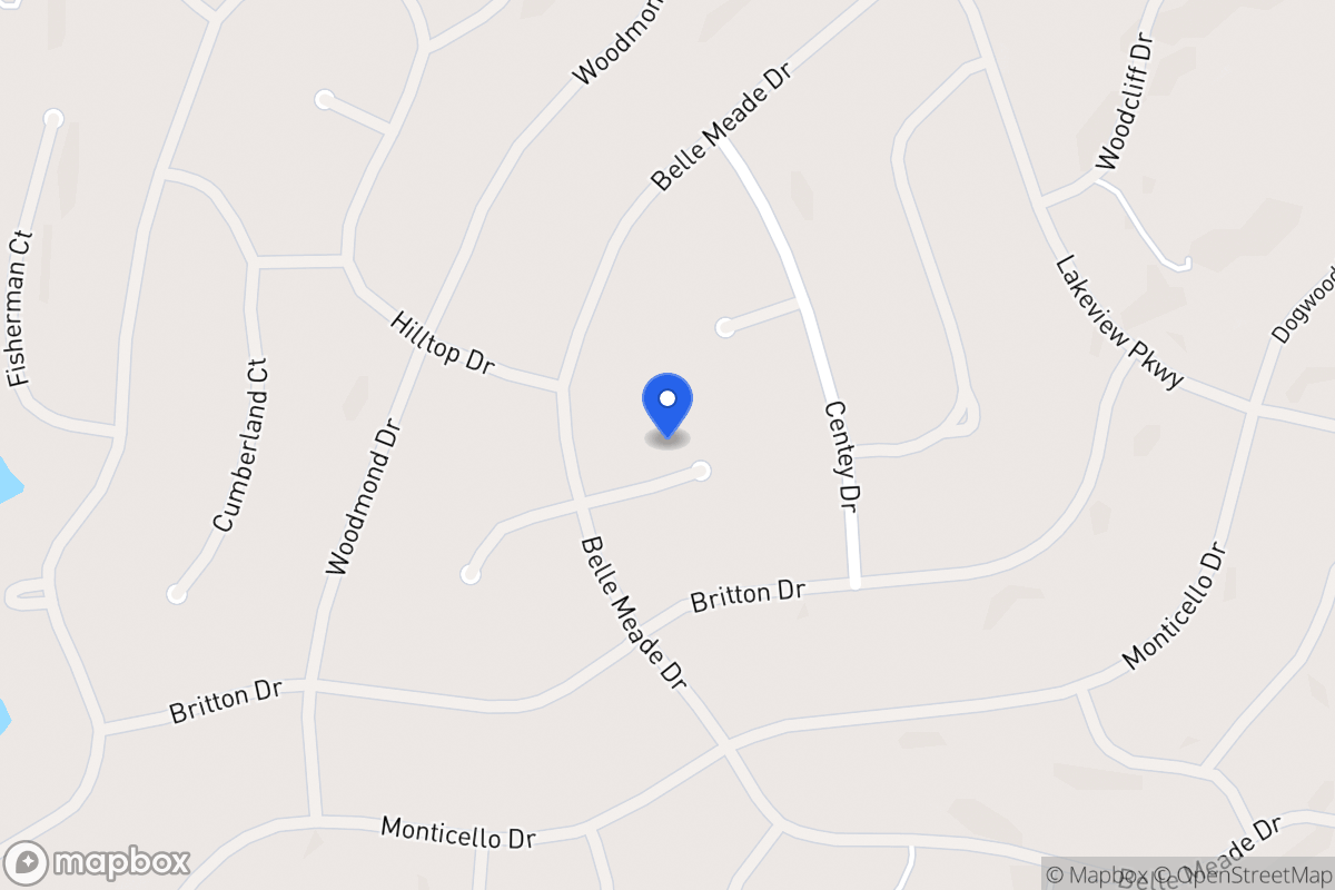 Map of 5513 E Stoneway Ct