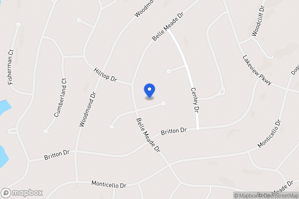 Map of 5514 E Stoneway Ct
