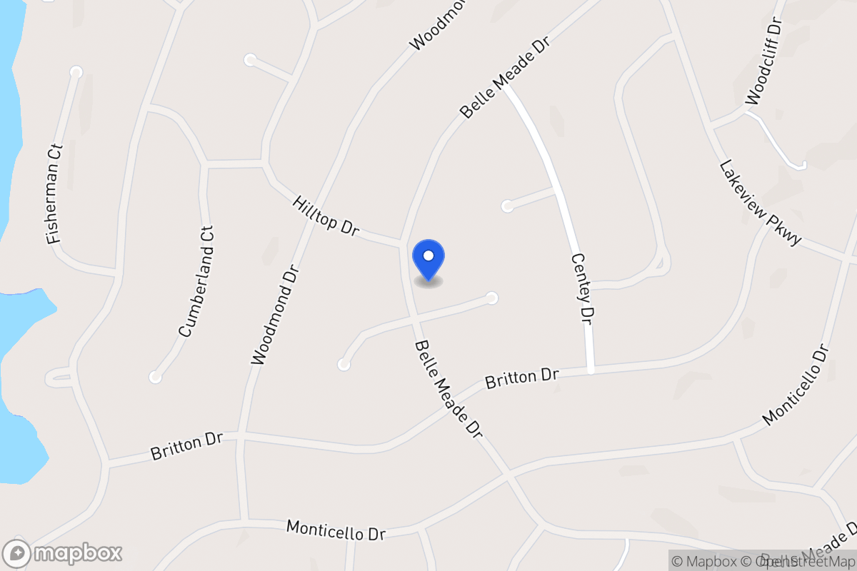 Map of 5515 E Stoneway Ct