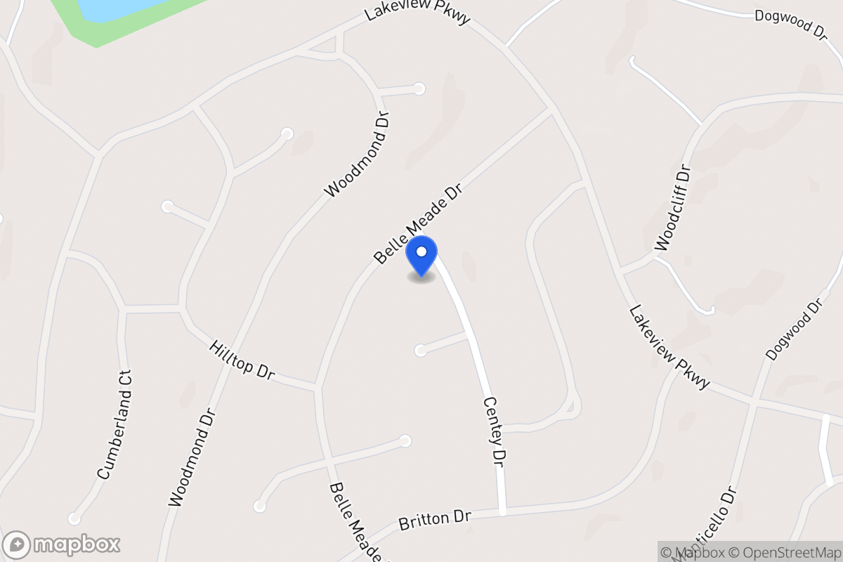 Map of 5526 Centry Dr