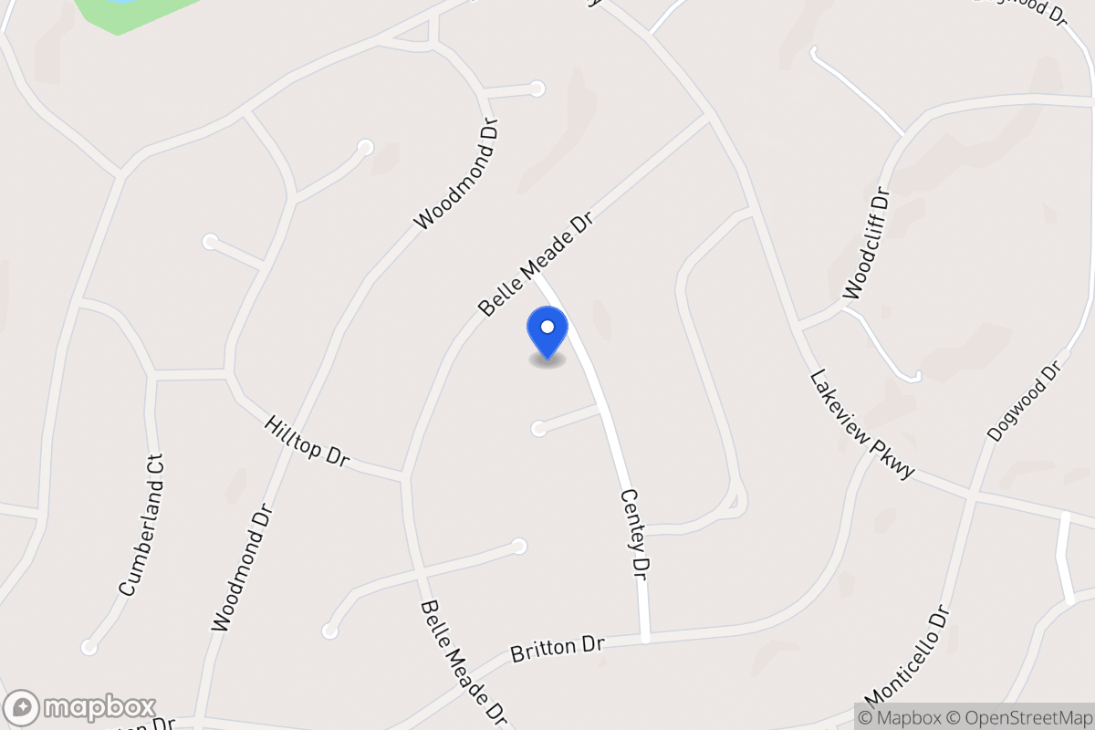 Map of 5527 Centry Dr