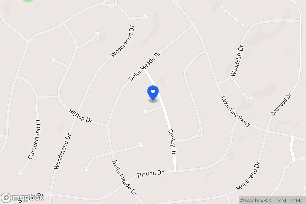 Map of 5528 Centry Dr