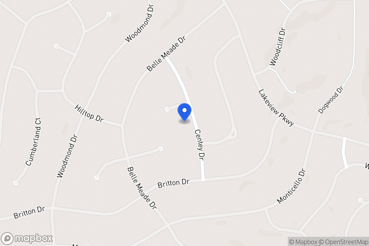 Map of 5535 Centry Dr
