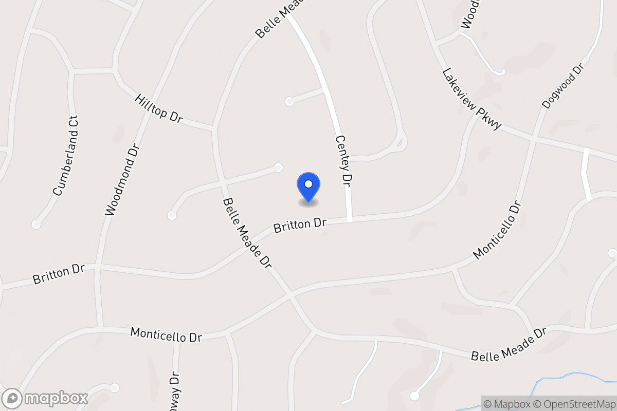 Map of 5542 Britton Dr